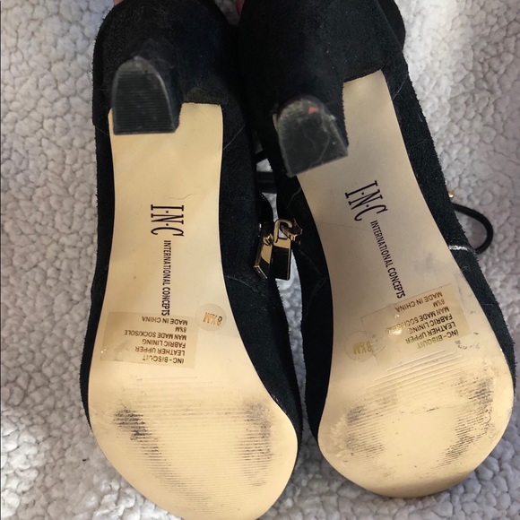 ❌SOLD❌ INC lace up boots - Picture 2 of 4
